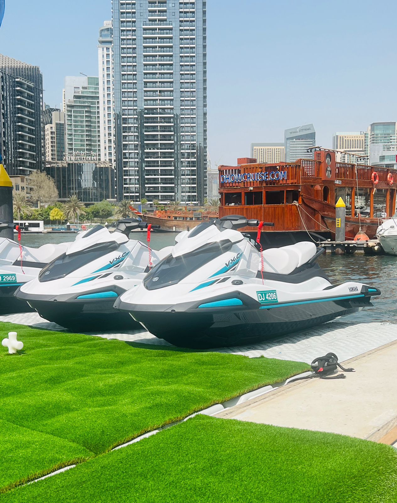 Jet ski session in Dubai